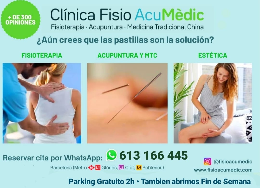 Clínica Fisio AcuMèdic - Terapias corporales y Faciales|Nosotros